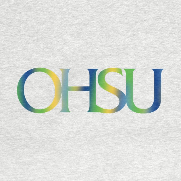 ohsu tie-dye logo by laurwang